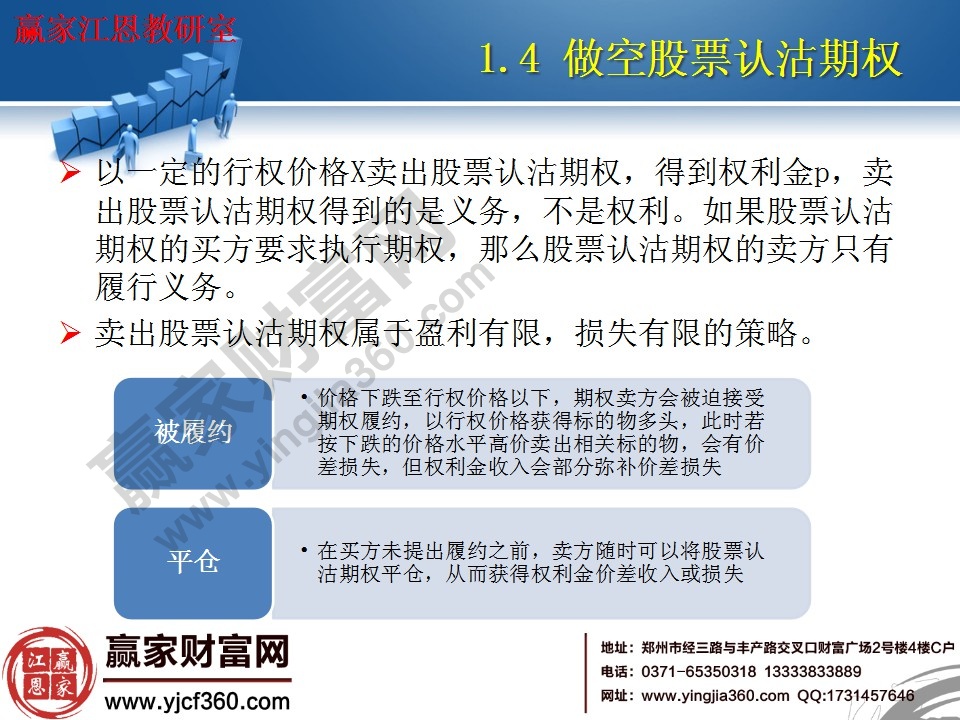 賣出股票認(rèn)沽期權(quán)屬于盈利有限,損失有限的策略